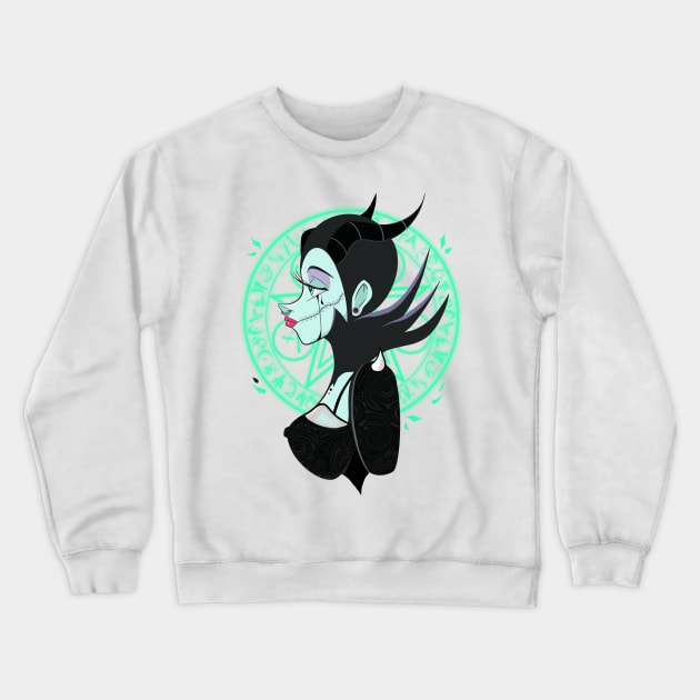 Dark villain Crewneck Sweatshirt by marko0z